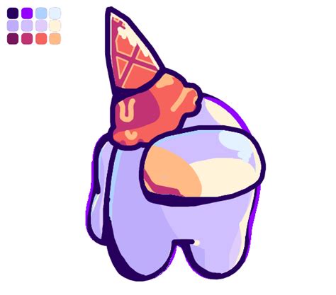 I used a random color palette generator to draw an amogite. : r/AmongUs
