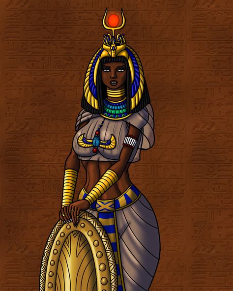 My reinterpretation of the Egyptian goddess Isis, as portrayed in the ...