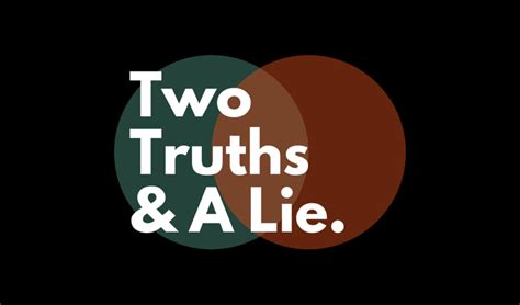 Two Truths and a Lie - Osbon Capital Management