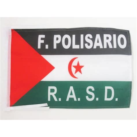 Drapeau Frente Polisario Sahara Occidental 45x30cm - RASD sahraoui ...