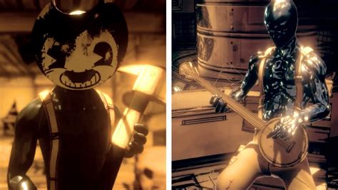 Sammy Lawrence: BATDR Vs BATIM Comparison in Bendy and the Dark Revival - YouTube