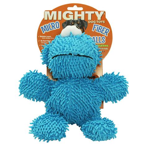 Mighty Toys Microfiber Ball Monster Durable Squeaky Dog Toy, Medium | Petco