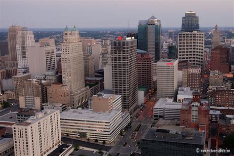 Downtown Kansas City Skyline Aerial Photo Set - Eric Bowers Photoblog