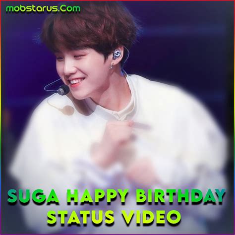 BTS Suga Happy Birthday Whatsapp Status Video Download , HD