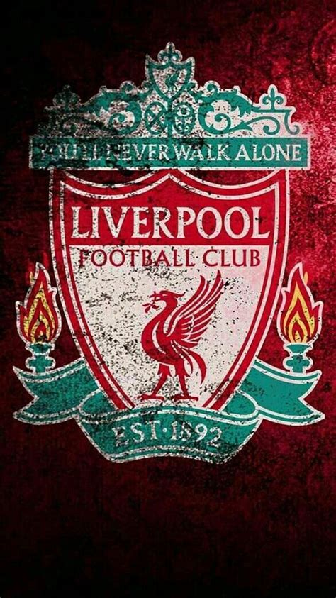 Liverpool Logo On Red - 588x1046 - Download HD Wallpaper - WallpaperTip