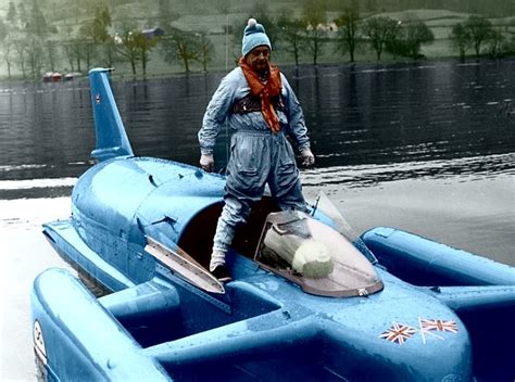 BLUEBIRD K7 JET HYDROPLANE WORLD WATER SPEED RECORD BOAT