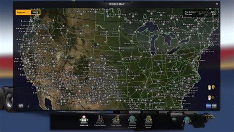 ats: [ATS] Universal Satellite Background Map (1.40) v 1.0 update auf 1.44 Maps Mod für American ...