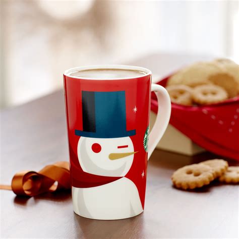 Starbucks Holiday Red Cup Mug - Snowman | Starbucks mugs, Holiday cups ...