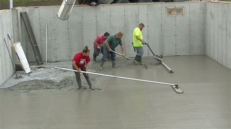 How To Pour A Concrete Floor In Basement – Flooring Ideas