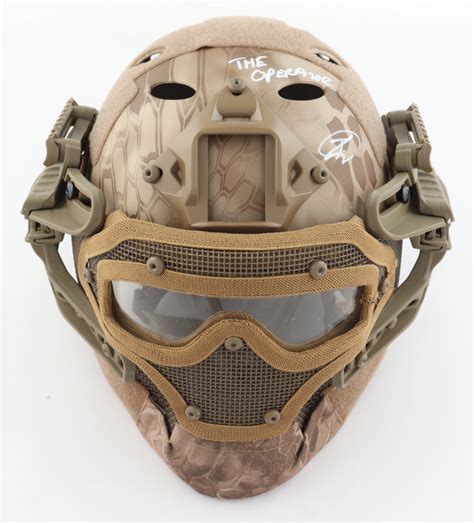 Robert O’Neill Signed Navy SEAL Tactical Helmet Inscribed "The Operator" (PSA COA) (See ...