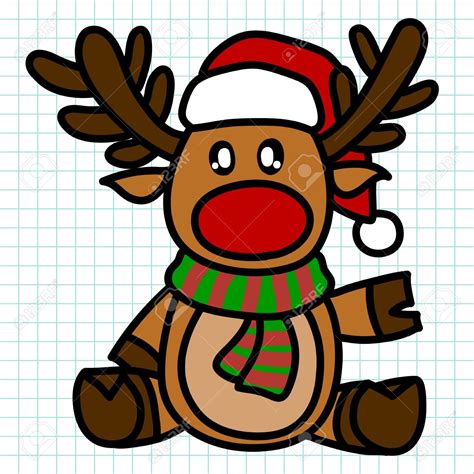 Reindeer Cartoon Drawing at GetDrawings | Free download