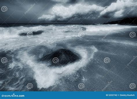 Surin Beach in Bad Weather - 4 Stock Photo - Image of horizon, appearance: 5332742