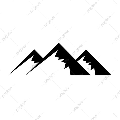 Gambar Ikon Logo Vektor Gunung, Gunung, Vektor, Logo PNG dan Vektor ...