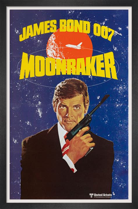 Moonraker Art Print by James Bond Archive | King & McGaw