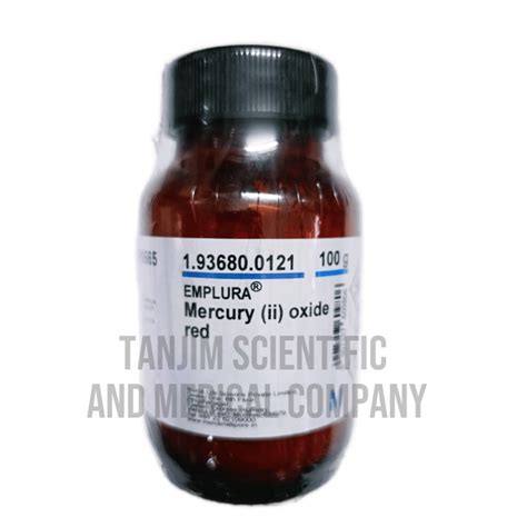 Mercury(II) Oxide Red - Tanjim Scientific and Medical Company