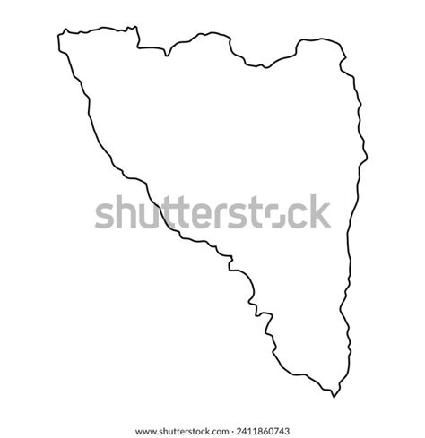 Analamanga Region Map Administrative Division Madagascar Stock Vector ...