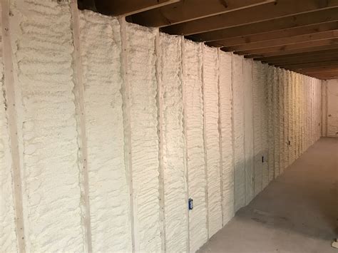 Basement Wall Spray Foam Insulation In Stevens Point, WI | Oakwood Exteriors