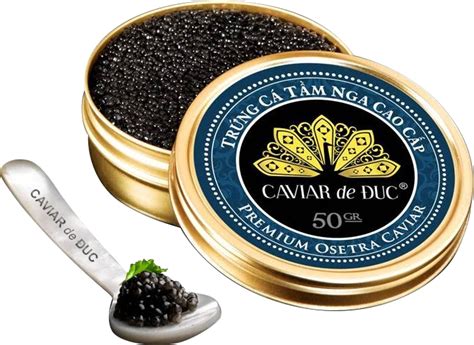 Trứng cá tầm Caviar de Duc (hộp 50gram)