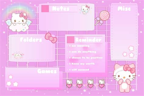 Hello Kitty Desktop Organizer Wallpaper | Hello kitty iphone wallpaper ...