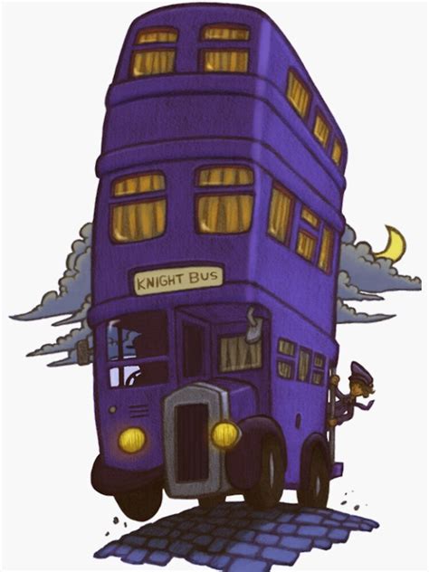 "Magic Transport Knight Bus " Sticker for Sale by KaiAssasin | Redbubble