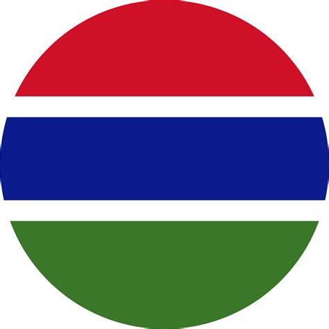 The Gambia Flag Image – Free Download – Flags Web