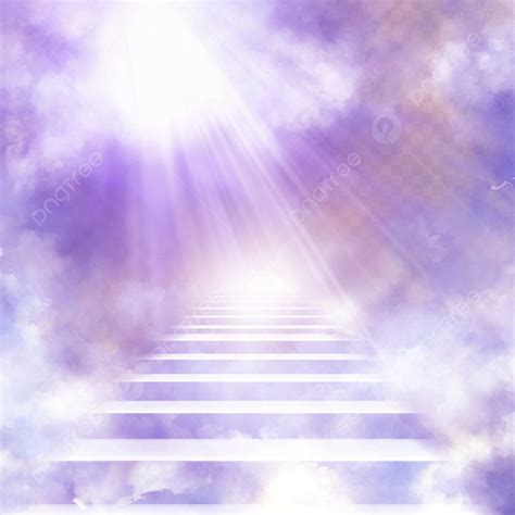 Light Effect Heaven Hd Transparent, Purple Stripes Glitter Heaven Light Effect Clouds, Clouds ...