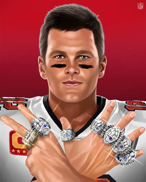 Tom Brady 7 Rings - Brady Wins 7th Ring As Bucs Dominate Chiefs Mahomes ...