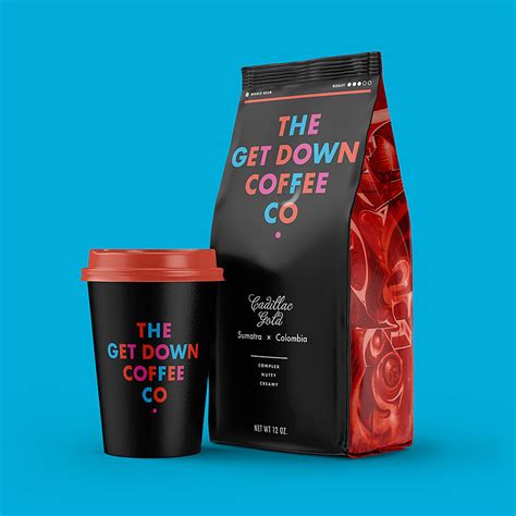 The Get Down Coffee Co. - Brand Identity by Sam Soulek on Dribbble