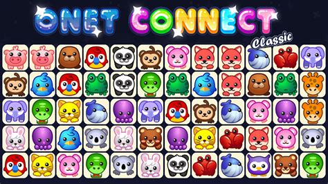 Onet Connect Classic - Amazing Animal Game at horse-games.org