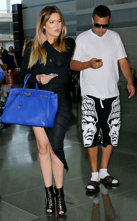 Khloé Kardashian and French Montana Spend Airport Downtime Together After Flight to Vegas Is ...