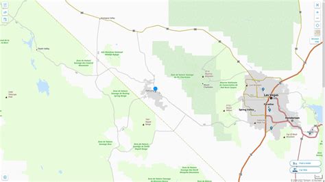 Pahrump Nevada Map - United States