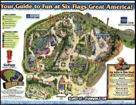 Great America Santa Clara Map - Washington Map State