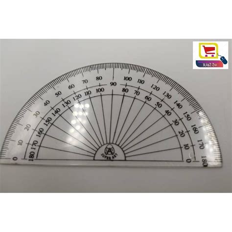 Jangka Sudut Geometry (Protractor Ruler 180 - Measuring Angles ...