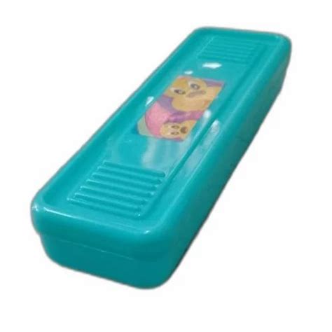 Blue Plastic Pencil Box, For Schools at Rs 50/piece in Mumbai | ID: 2849523126255