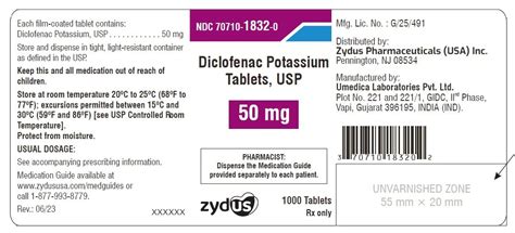 Diclofenac Potassium: Package Insert - Drugs.com