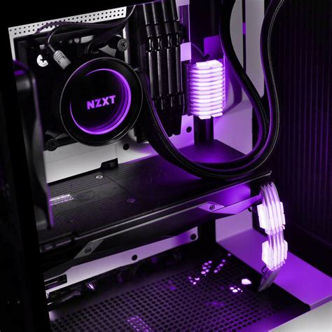 NZXT NZXT HUE 2 Cable Comb LED Lighting Kit, RGB, 5x 8-Pin/2x 24-Pin ...