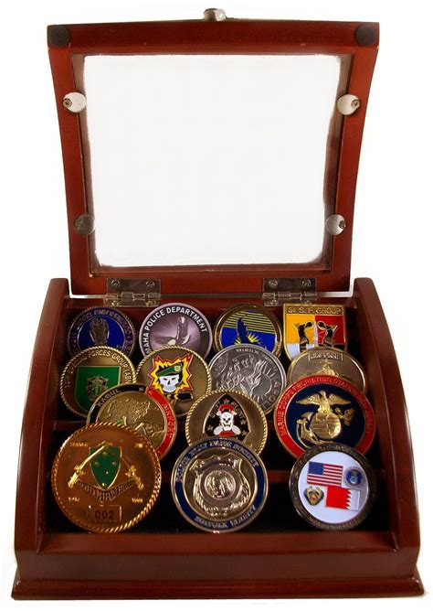 Military Coin Displays - Display Case - Display Cases made of Plastic ...