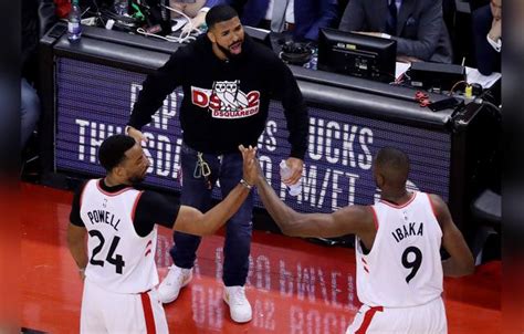 Drake Loses It At The Toronto Raptors Game Ahead Of Teams Win