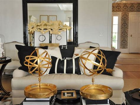 10 Black and Gold Living Room Ideas 2024 (The Reverse Mix) | Black and gold living room, Gold ...