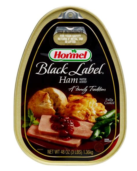 Hormel Foods BLACK LABEL Can Ham, 48 oz - Walmart.com in 2021 | Hormel ...