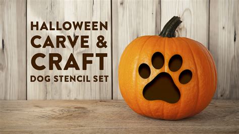 Halloween Carve & Craft: Download Our Dog Pumpkin Carving Stencils ...