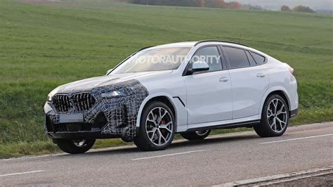 2023 BMW X6 spy shots: Minor update pegged for coupe-like SUV