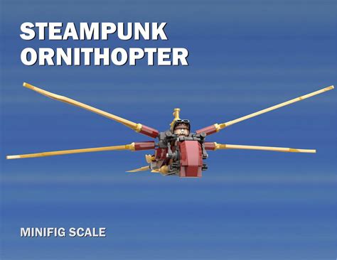 LEGO MOC Steampunk Ornithopter by KennoMonkey | Rebrickable - Build with LEGO