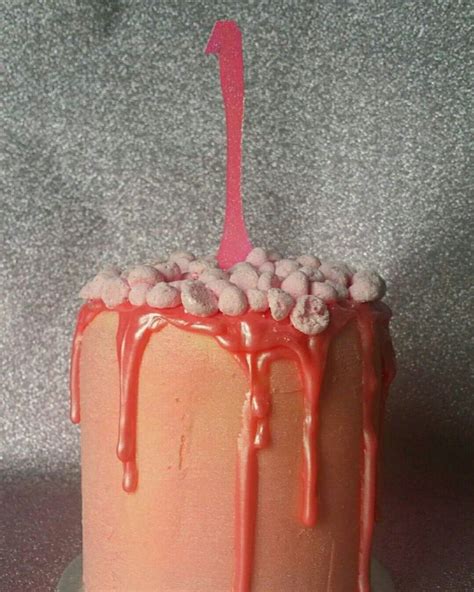 Pink drip cake | Celebration cakes, Drip cakes, Cake