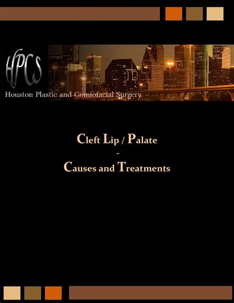 Cleft lip palate causes and treatments by hpc surgery - Issuu