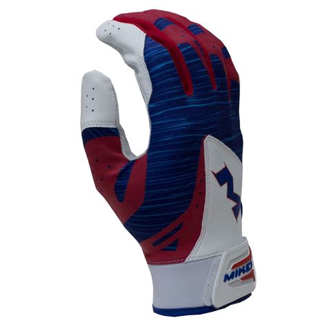 Miken MBGL18 Baseball/Softball Batting Gloves - Walmart.com - Walmart.com