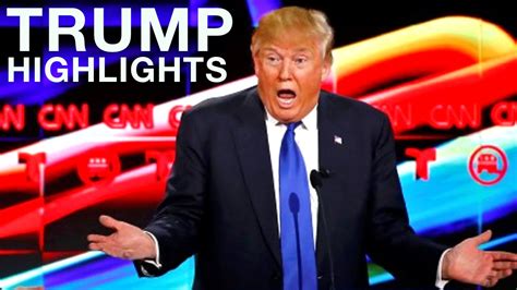 Donald Trump Debate Highlights (Lowlights) - YouTube