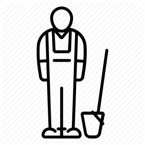 Janitor Icon at Vectorified.com | Collection of Janitor Icon free for personal use