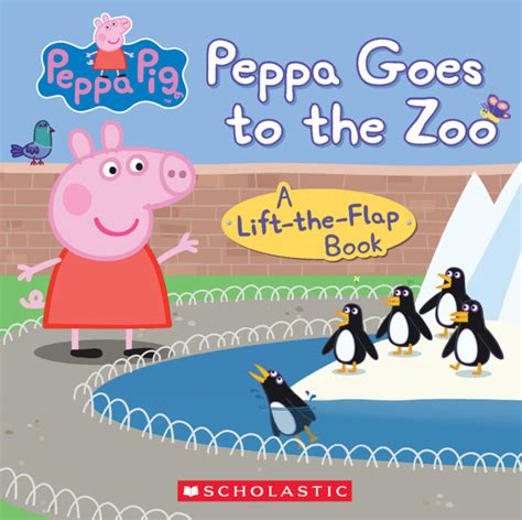 Peppa Pig: Peppa Goes to the Zoo by Scholastic - Board Book - The Parent Store