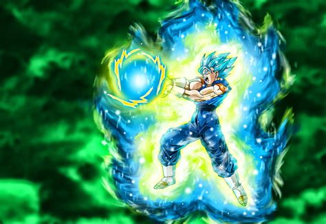 HD wallpaper: Dragon Ball Z Super Super Saiyan Blue Gokou illustration, Dragon Ball Super ...